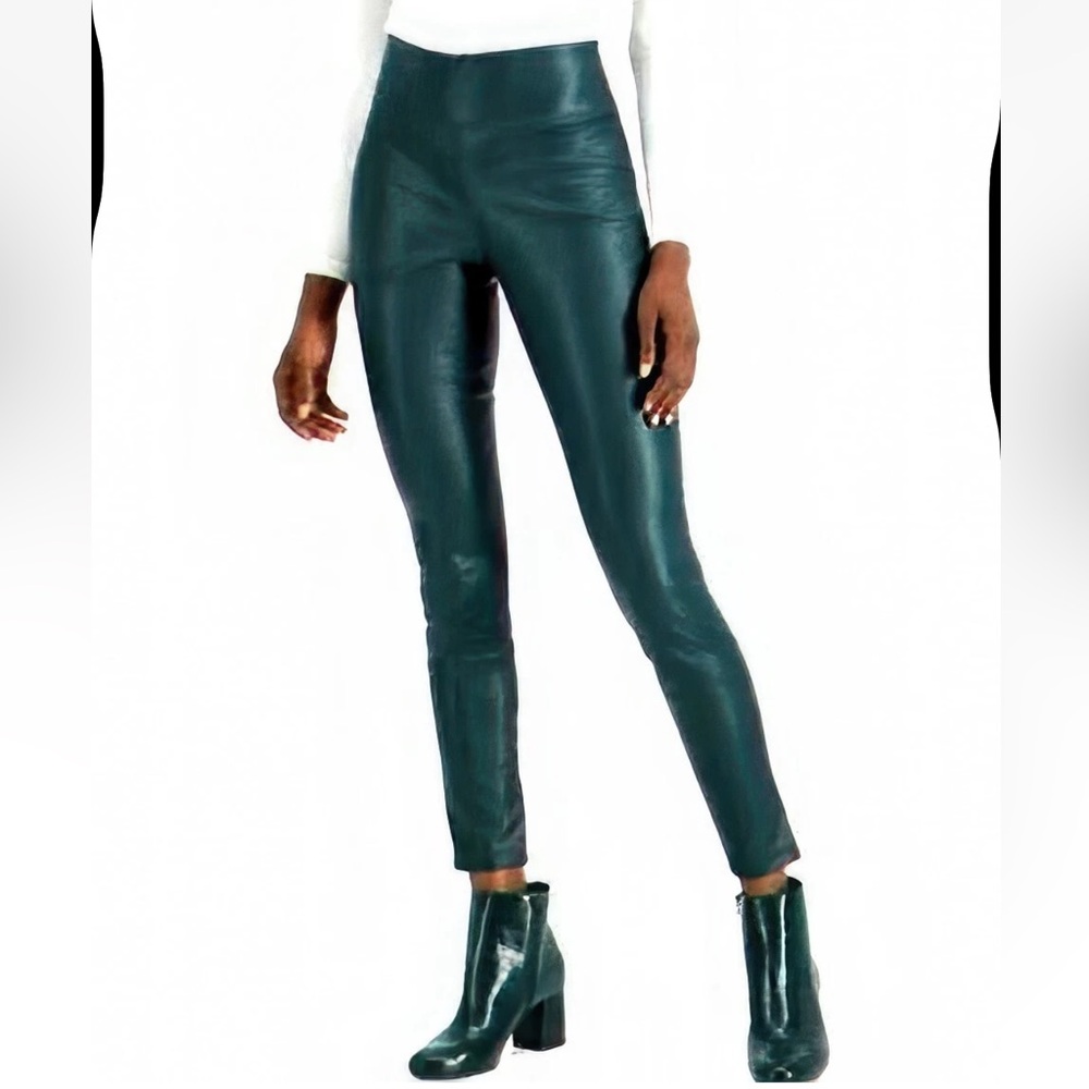Inc International Concepts Faux Leather Leggings Size 2P